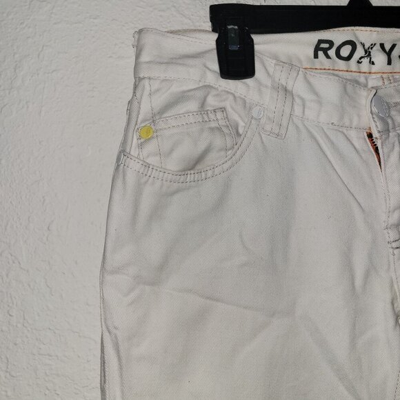 ROXY Sunset Beach Flare Fit Vintage 90's Y2K Surfer Girl Beach Coastal Juniors 7 - Picture 5 of 11